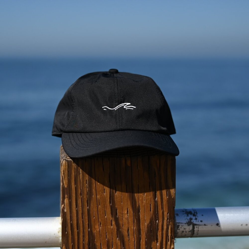 Key Lime Waves Ocean Dad Hat Adjustable Fit